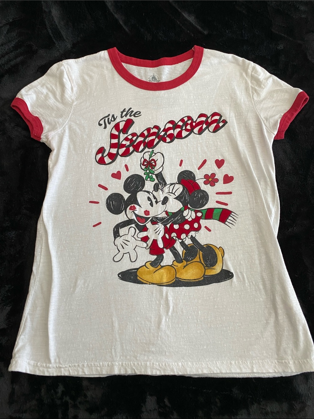 Disney Mickey and Minnie Christmas tshirt